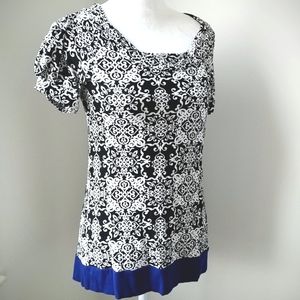 Nicole by Nicole Miller Short Sleeve Top